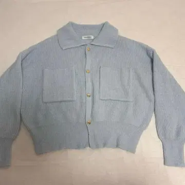 NATURAL BEAUTY BASIC 라이트 블루 가디건