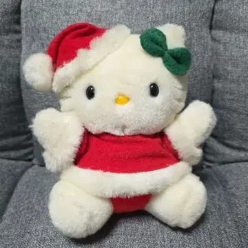 헬로키티 산타 봉제 인형 약 15cm 2