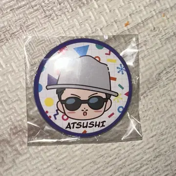 ATSUSHI 캡슐 캔 배지