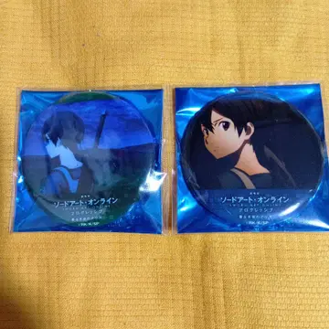 소드 아트 온라인 키리토 캔뱃지 극장판SAO 프로그레시브 2개