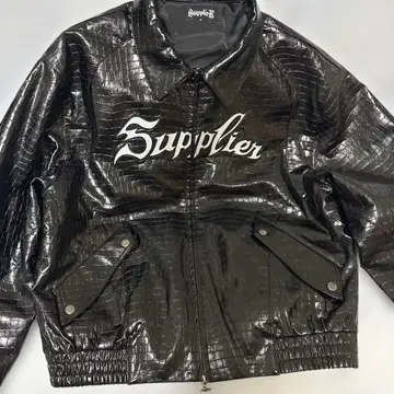 SUPPLIER 가죽 자켓