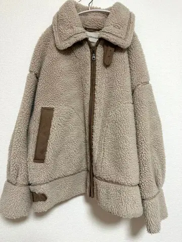 COCODEAL 에코 무스탕 블루종