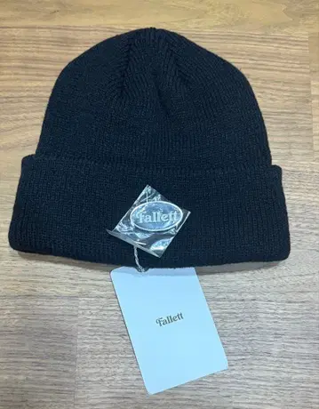 새상품 Fallett 파렛 블랙 니트 모자 프리 사이즈 한국