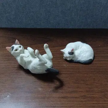 모리구치 오사무의 고양이 피규어 마스코트 2 A&D [중고품]