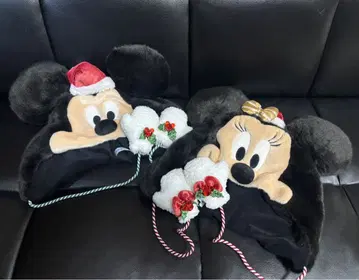 미키 미니 크리스마스 디즈니 2025 팬 캡 [ 즉시 구매 OK ]