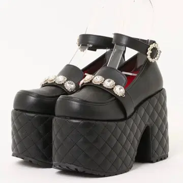 [ YOSUKE/요스케 ] 통굽 비쥬 펌프스