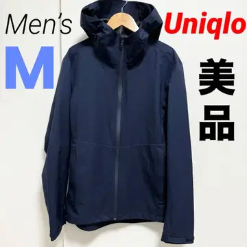 새상품급 UNIQLO 유니클로 블록 테크 후드티 3D 컷 M