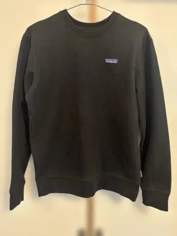 patagonia 크루넥 맨투맨 블랙 S