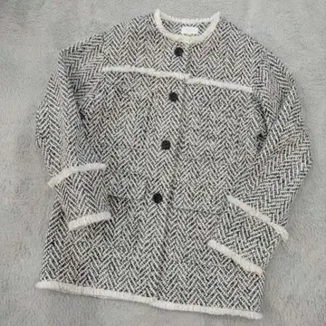 [ M ] 리엔다 노카라 트위드 울 MIX 코트