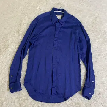 캐서린 햄릿 셔츠 긴팔 레지멘탈 스트라이프 L 블루 남성용