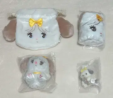 mikko 수플레 봉제 인형 피규어 복조리 헤어밴드 가챠가챠