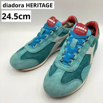 디어도라 헤리티지 에퀴프 스웨이드 SW 24.5cm 블루