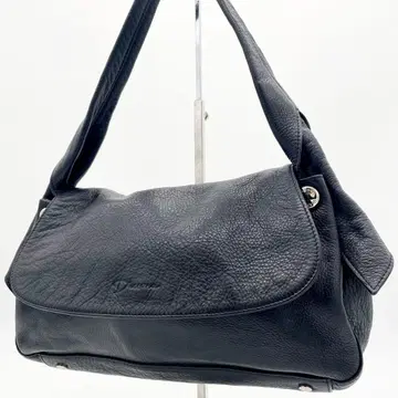 [ 새상품급 ] Dissona 디 숄더백 블랙 가죽 천연 가죽