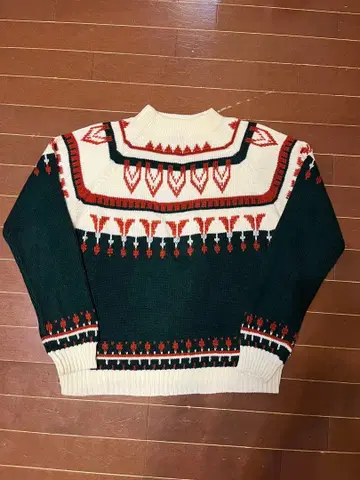 J.C.Penny 70s 노르딕 무늬 니트