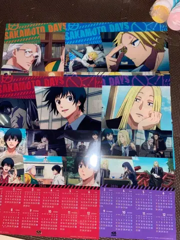 쿠라스시 사카모토 데이즈 풀 컴플리트 달력