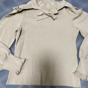 MS GRACY 리본 포함 니트 스웨터 38