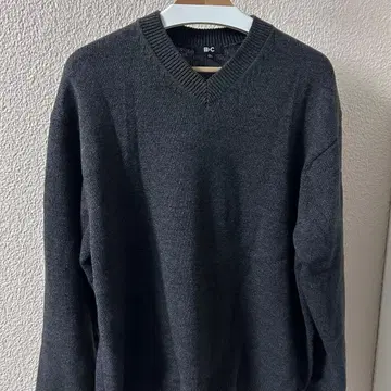 UNIQLO C 릴랙스 V넥 스웨터 XL 그레이