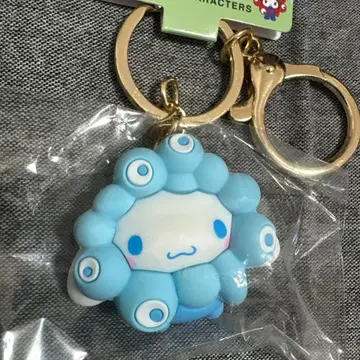 만박 산리오 미야쿠미야쿠 변신 입체 키링 시나모롤