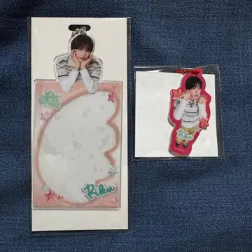 NCT WISH 리쿠 랜덤 토이 미니 아크릴 키링 사진 슬리브 세트