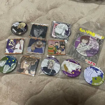 명탐정 코난 캔뱃지 굿즈 묶음 판매