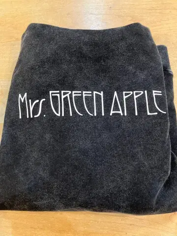 Mrs. GREEN APPLE 후디 블랙 컬러풀 아트