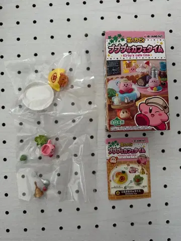 커비 푸푸푸한 카페 타임 피규어 세트