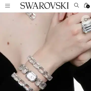 SWAROVSKI 스와로브스키 Millenia 팔찌 뱅글