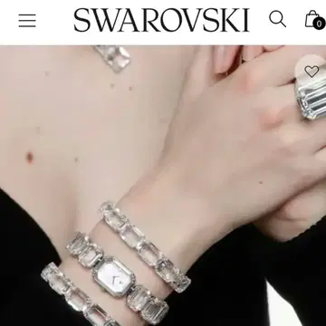 SWAROVSKI 스와로브스키 Millenia 팔찌 뱅글