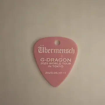 gdragon 기타 피크 도쿄돔 지용 지드래곤 입장 특전