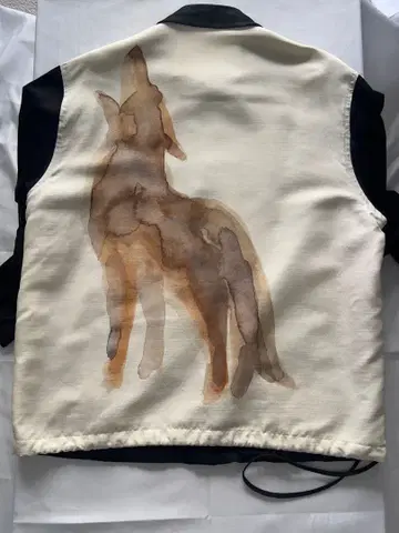 질 샌더 코요테 레이온 실크 자켓 48