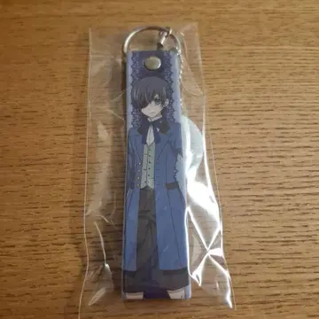 블랙 시엘 집사 클리너 포함 스마트폰 스트랩