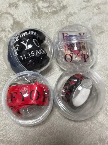 B'z FYOP 투어 가챠 4종 세트