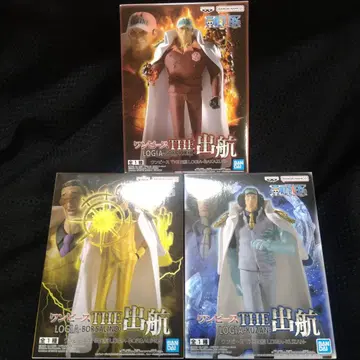 원피스 THE 출항 해군 사카즈키 볼사리노 쿠잔 피규어 3체