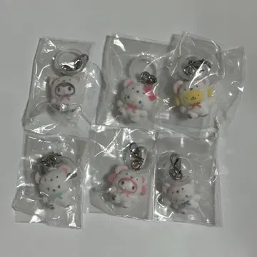 산리오 메지루시 액세서리 후와후와 스노우 컴플리트