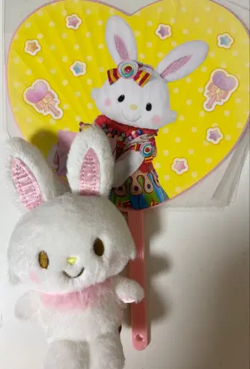 미라클 기프트 퍼레이드 위시미멜 부채 마스코트