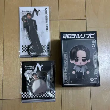 메구로 렌 스노우 칠 소프트 비닐 아크릴 스탠드 거울 스티커