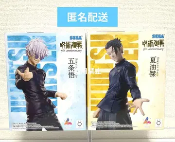 라운드원 한정판 주술회전 5주년 고죠 사토루 게토 스구루 피규어