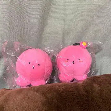 타코피의 원죄 봉제 인형 마스코트 2종 세트