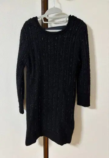 ZARA 니트 원피스 블랙 M 사이즈 미사용 새상품