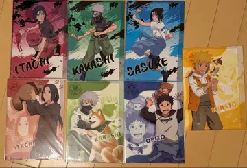 나루토 클리어 파일 7종 세트