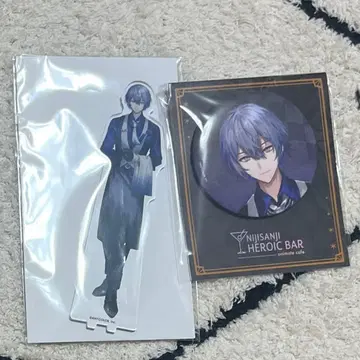 니지산지 코야나기 로우 아크릴 스탠드 캔뱃지