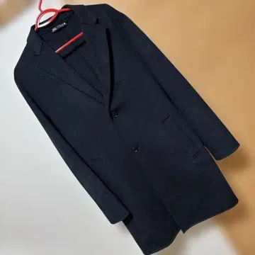 ZARA 남성용 롱 코트 비즈니스 포멀