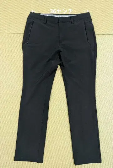 여성용 슬림핏 블랙 팬츠