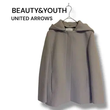 BEAUTY&YOUTH 유나이티드 애로우즈 후드 부착 자켓 옅은 그레이