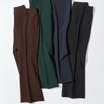 UNIQLO 스마트 플레어 팬츠/기장 짧음 XS