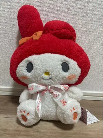 마이멜로디 봉제 인형 빅 빨흰