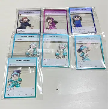 닌타마 닌타마 아크릴 트레이딩 카드 플레이트