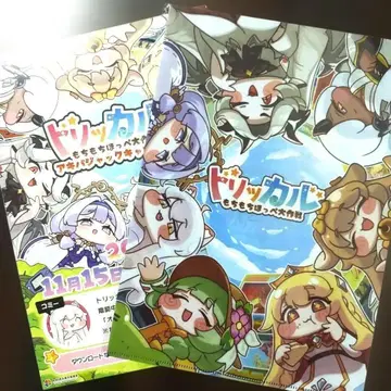 트리컬 A4 클리어 파일 플라이어 아키하바라