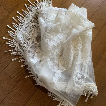 레이스 스톨 숄 목도리