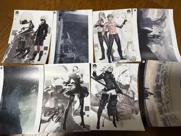 니어 복권 콜렉터블 포스터 4종 세트